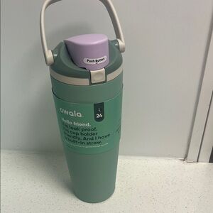Owala Mint & Lavender Leak-Proof Water Bottle with Built-In Straw